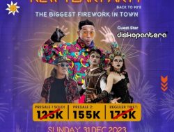 Tahun Baru di Pantai BSB Aja, Ada Diskopantera dan Pesta Kembang Api