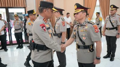 Gerbong Mutasi Bergerak, Pejabat Utama dan Kapolres di Polda Kaltim Berganti