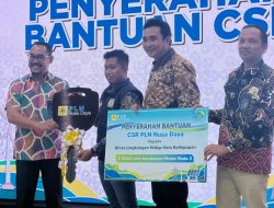 PLN Nusa Daya Sumbang Kendaraan Roda Tiga ke DLH untuk Kelola Sampah