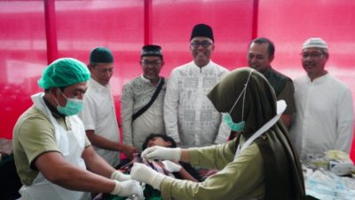 Rayakan HUT Pertamina, Ratusan Anak Dikhitan Massal