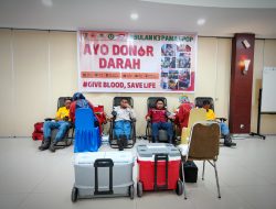 Donor Darah di PT PAMA BPOP, Jaga Ketersediaan Stok di PMI Balikpapan