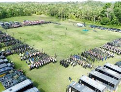 Ribuan Personil TNI-Polri Amankan Kunjungan Kerja Presiden RI di Ibu Kota Nusantara