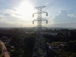 PLN UIP KLT Bangun SUTT 150 kV Sangatta-Wahau