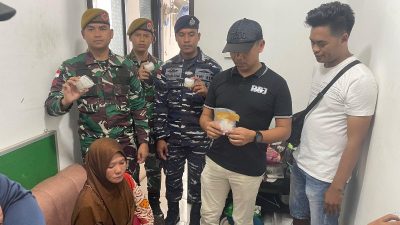 Satgas Gabungan Gagalkan Penyelundupan Narkoba Jenis Sabu-Sabu dari Malaysia Via Pelabuhan Tradisional di Nunukan