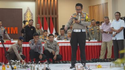 Pengamanan HUT ke-79 RI di IKN, Polda Kaltim Gelar Latihan TFG