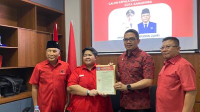 PDIP Kembali Usung Andi Harun di Pilkada Samarinda 2024, Kali Ini Berpasangan dengan Saefudin Zuhri