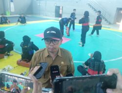Kabid Peningkatan Prestasi Olahraga Rasman Rading Tinjau Pelatihan TC Pencak Silat Kaltim Menuju Prapopnas, Apresiasi Kemajuan Atlet