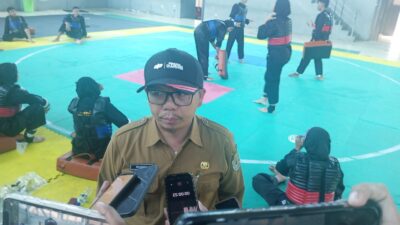 Kabid Peningkatan Prestasi Olahraga Rasman Rading Tinjau Pelatihan TC Pencak Silat Kaltim Menuju Prapopnas, Apresiasi Kemajuan Atlet