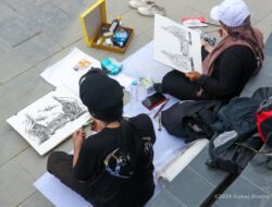 Abadikan Keindahan Nusantara, OIKN Gelar Lomba Sketchwalk