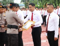 Polda Kaltim Ganjar Personel Berprestasi, Mulai Ungkap Narkoba, TPPU sampai Juara di PON