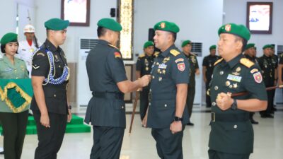 Kodam VI/Mulawarman Gelar Sertijab, Pangdam: Tingkatkan Kinerja dan Bentuk Pembinaan Karier Prajurit