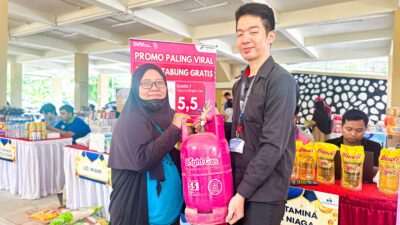 Sambut Ramadan, Tukar Tabung 3 Kg ke Bright Gas 5,5 Kg Gratis di Pasar Murah Balikpapan