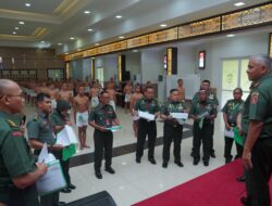 Sidang Pemilihan Tingkat Sub Panpus Penerimaan Cata PK TNI AD Gelombang I TA 2025