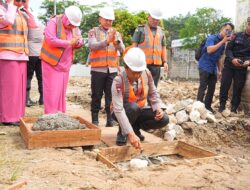 Dukung Program Pemenuhan Gizi Nasional, Polda Kaltim Groundbreaking SPPG di Balikpapan