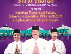 Pemkab Kukar Terbitkan Aturan Ramadan, Warga Diminta Jaga Ketertiban dan Kekhusyukan