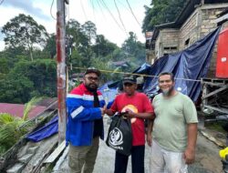 Sigap Tanggap Darurat, Kilang Pertamina Unit Balikpapan Salurkan Bantuan Sosial kepada Korban Tanah Longsor Kelurahan Prapatan