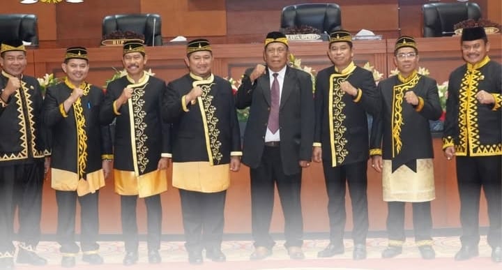 Rapat paripurna beragendakan Hari Ulang Tahun (HUT) ke-23 Kabupaten PPU yang digelar di Gedung Paripurna DPRD, Selasa (11/3/2025).