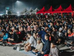Dukungan KEREN di Muara Jawa: Nobar Meriah, Timnas Berjaya
