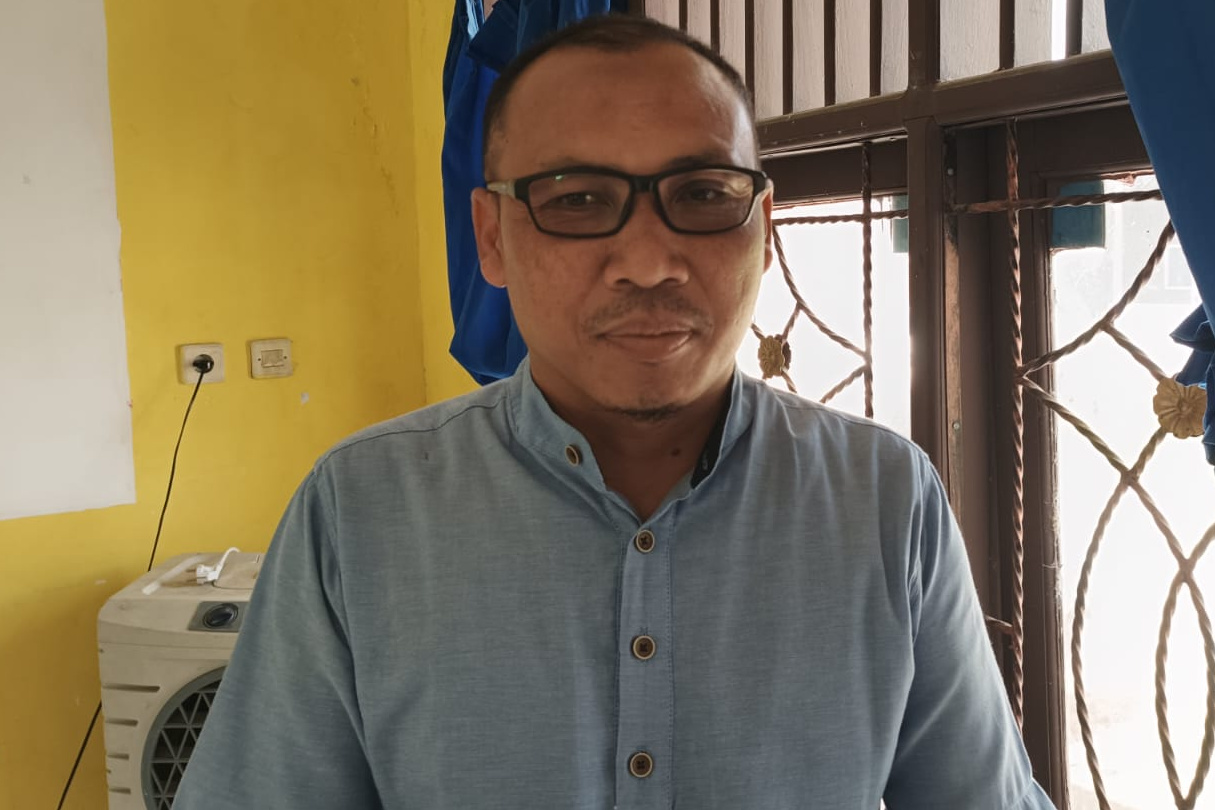 Kepala Desa Loa Raya, Martin.