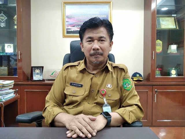 Sekretaris Daerah Kutai Kartanegara (Kukar), Sunggono.