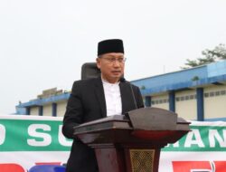 Stadion Rondong Demang Jadi Lautan Jemaah, Asisten III Kukar Ikut Sholat Ied