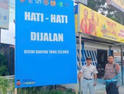 Mudik Aman, Dishub Kukar Perketat Imbauan Keselamatan dengan Spanduk di 20 Lokasi