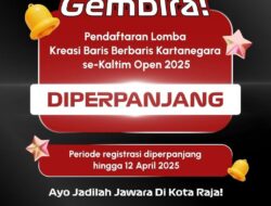 Panggung Prestasi Menanti, Daftar LKBB Kartanegara 2025 Diperpanjang!