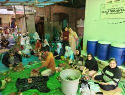 Warga dan Perusahaan Kompak di Hari Raya Iduladha 1446 H, RT 14 Kariangau Potong 11 Ekor Hewan Kurban