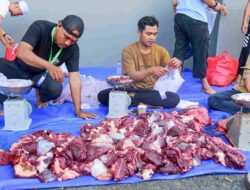 Angkasa Pura Indonesia Salurkan Qurban di Sekitar Bandara SAMS Sepinggan