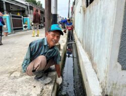 LKM Kariangau Libatkan Ratusan Warga dan Kaum Difabel Bersihkan Drainase, Langkah Kepedulian Terhadap Lingkungan