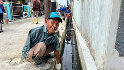 LKM Kariangau Libatkan Ratusan Warga dan Kaum Difabel Bersihkan Drainase, Langkah Kepedulian Terhadap Lingkungan
