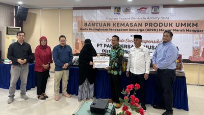 PAMA Salurkan Bantuan Ribuan Kemasan Baru ke UMKM di Balikpapan, Jadi Inspirasi hingga Potensi Tingkatkan Profit