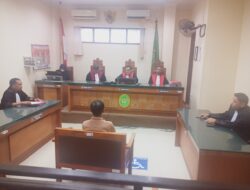 Serobot lahan BOSF, Marten Bauk divonis 1 tahun 3 bulan