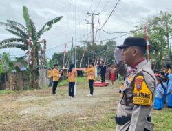 Warga Kariangau Antusias Ikuti Upacara Kemerdekaan dengan Pakaian Pejuang dan Adat