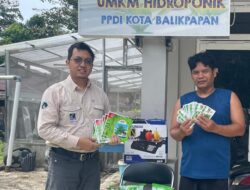 PAMA Salurkan Bantuan untuk UMKM Hidroponik PPDI Balikpapan, Kembangkan Kemandirian Ekonomi untuk Penyandang Disabilitas