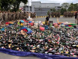 Wakil Wali Kota Apresiasi Pemusnahan 2.900 Botol Miras oleh Satpol PP Samarinda