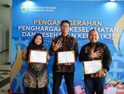 Wujudkan Tempat Kerja Aman dan Sehat, PT KPI Unit Balikpapan Raih Triple Award K3 Kaltim 2025
