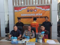 Ditresnarkoba Polda Kaltim Tangkap MR, 933 Gram Sabu Siap Edar Disita di Samarinda