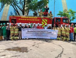 Jelang Nataru, PLN Nusantara Power Uji Kesiapsiagaan Kebakaran Akibat Sambaran Petir di Balikpapan