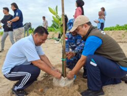Dukung Ekosistem Pesisir, Bandara SAMS Sepinggan Aksi Nyata Tanam Mangrove