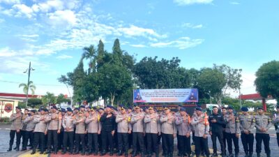 Pemulihan Pasca Bencana Aceh, Polda Kaltim Turunkan 100 Personel Brimob