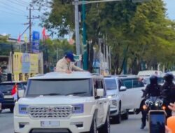 Antusiasme Warga Warnai Kunjungan Presiden Prabowo di Balikpapan