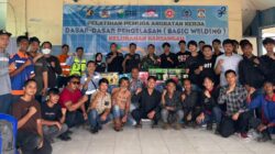 Tak Sekadar Teori, PAMA Latih Pemuda Kariangau Kuasai Teknik Las Dasar