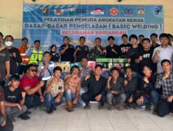 Tak Sekadar Teori, PAMA Latih Pemuda Kariangau Kuasai Teknik Las Dasar