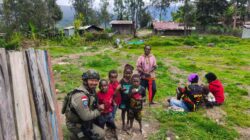 Satgas Damai Cartenz Bawa Layanan Kesehatan Keliling ke Kampung-kampung Sugapa