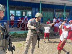 Sentuh Anak-anak Papua, Satgas Damai Cartenz Andalkan Pendekatan Humanis
