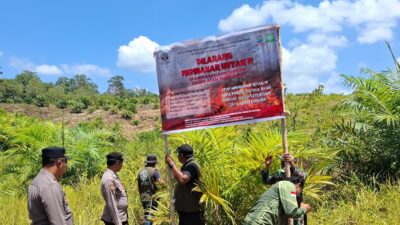 Cegah Karhutla Sebelum Api Muncul, PT BIM-PPS dan Pemerintah Bergerak di Paser
